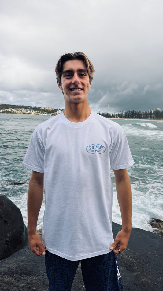 The Beaches Tee | White