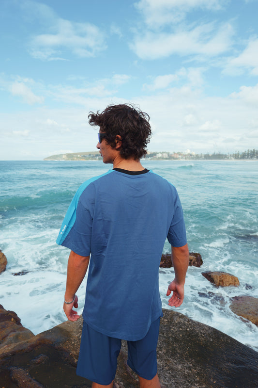 VHS Tee | Blue