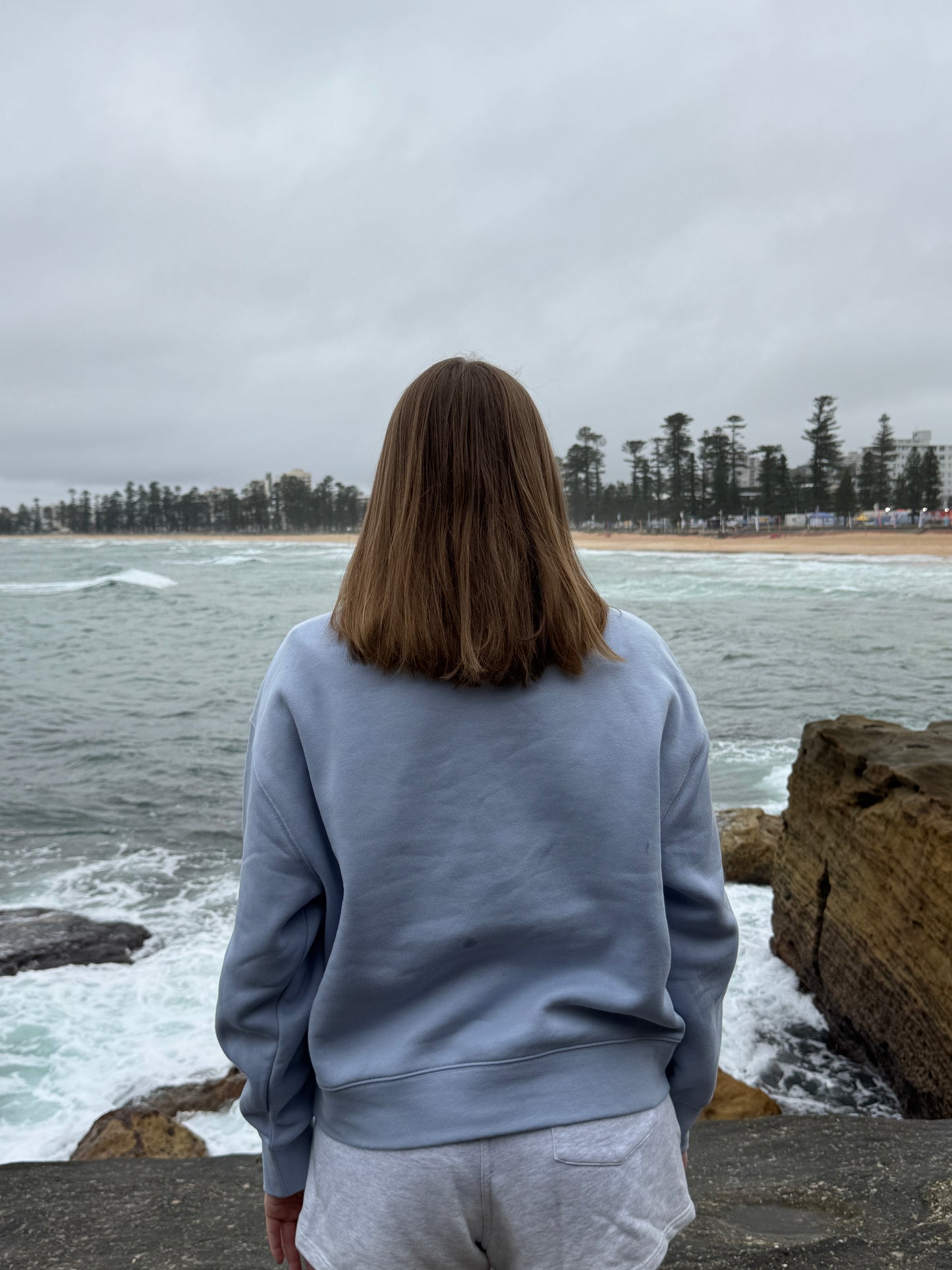 Women's Crew Neck (Light Purple)