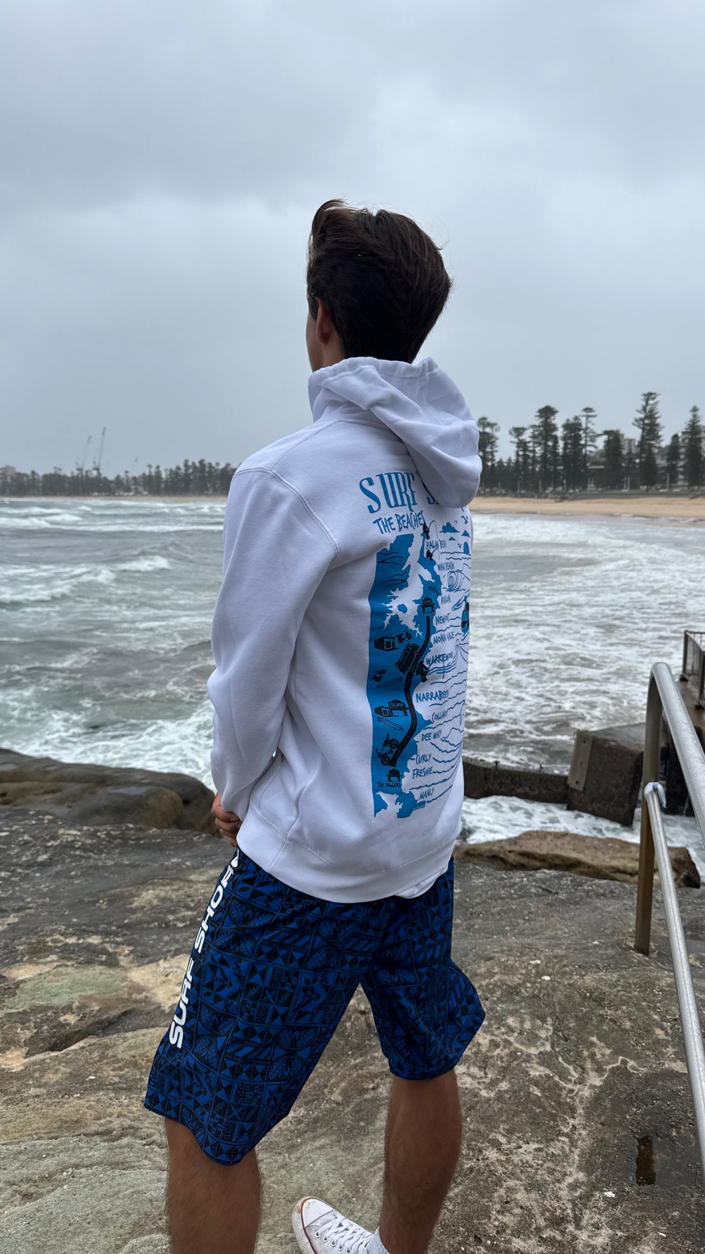 The Beaches Hoodie | White