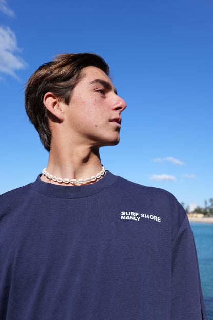 Heavy Tee | Midnight Blue