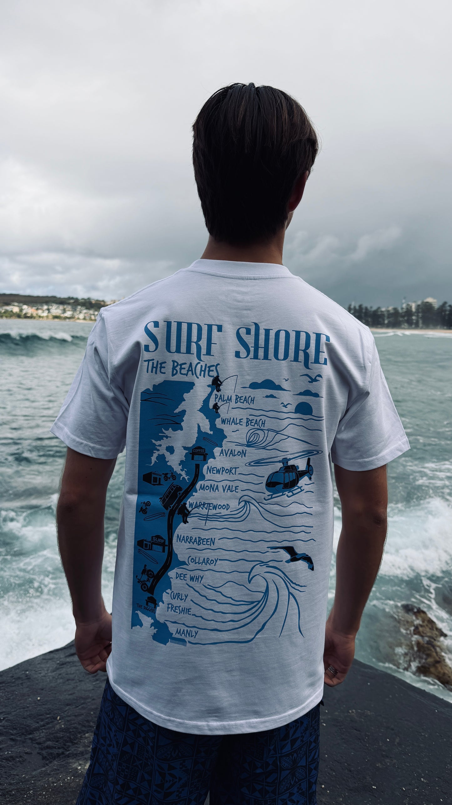 The Beaches Tee | White