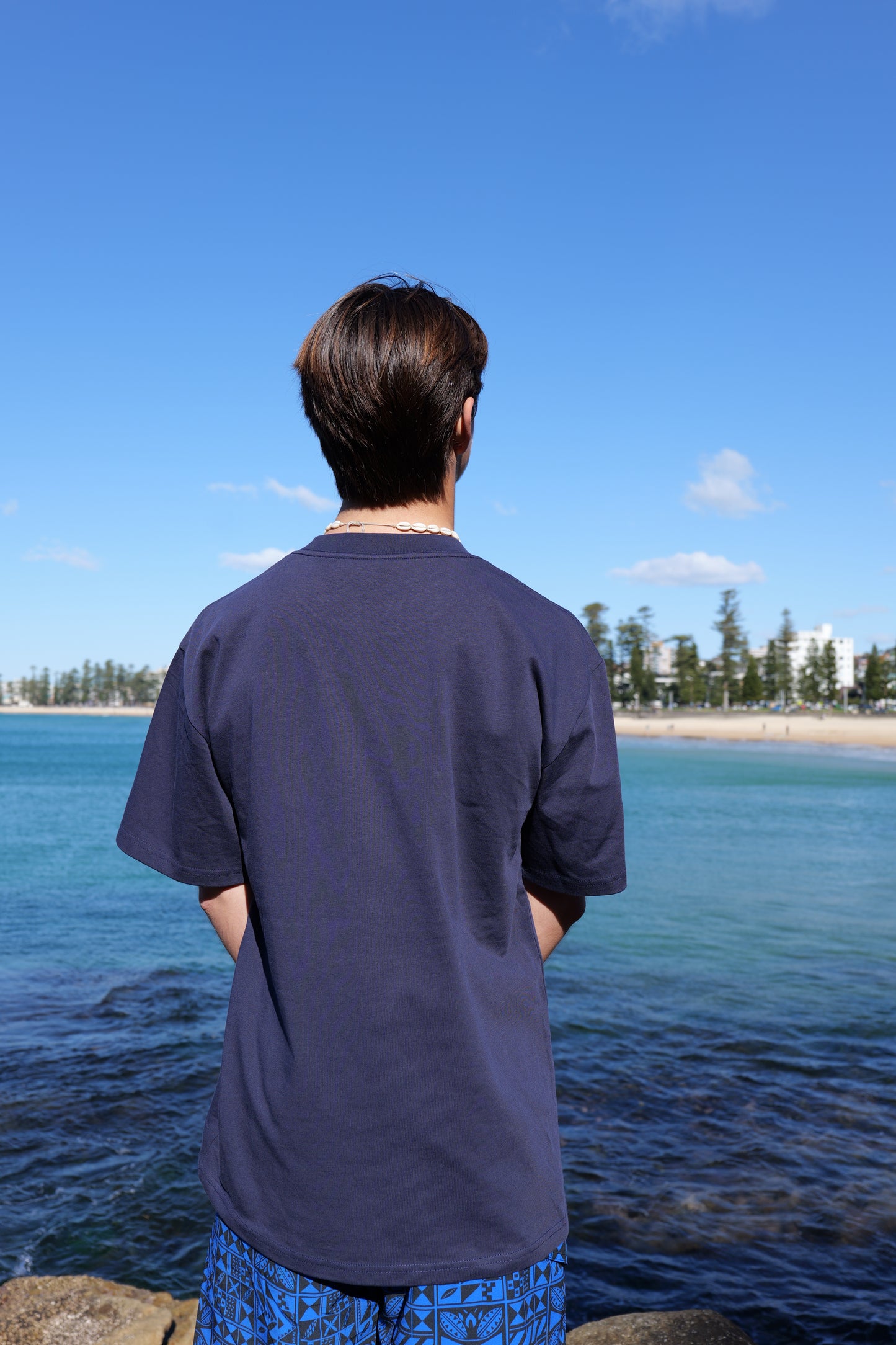 Heavy Tee | Midnight Blue
