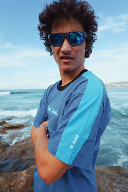 VHS Tee | Blue