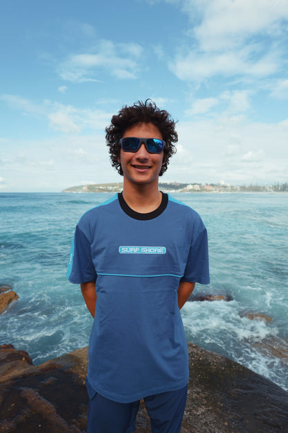 VHS Tee | Blue