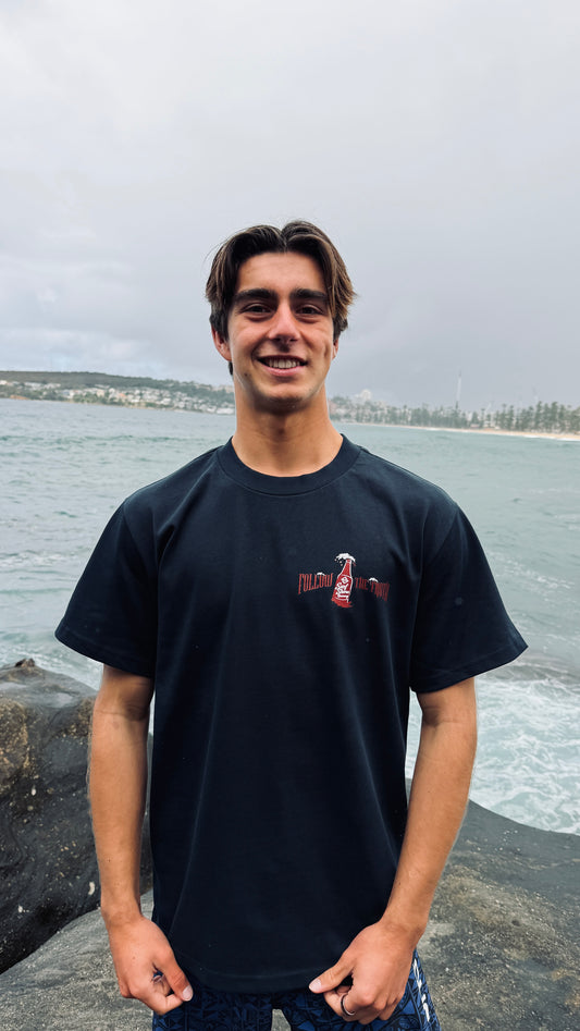 Follow the Froth Tee | Navy