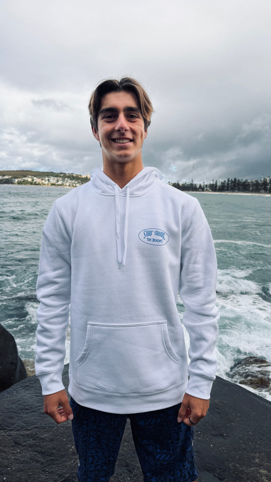 The Beaches Hoodie | White