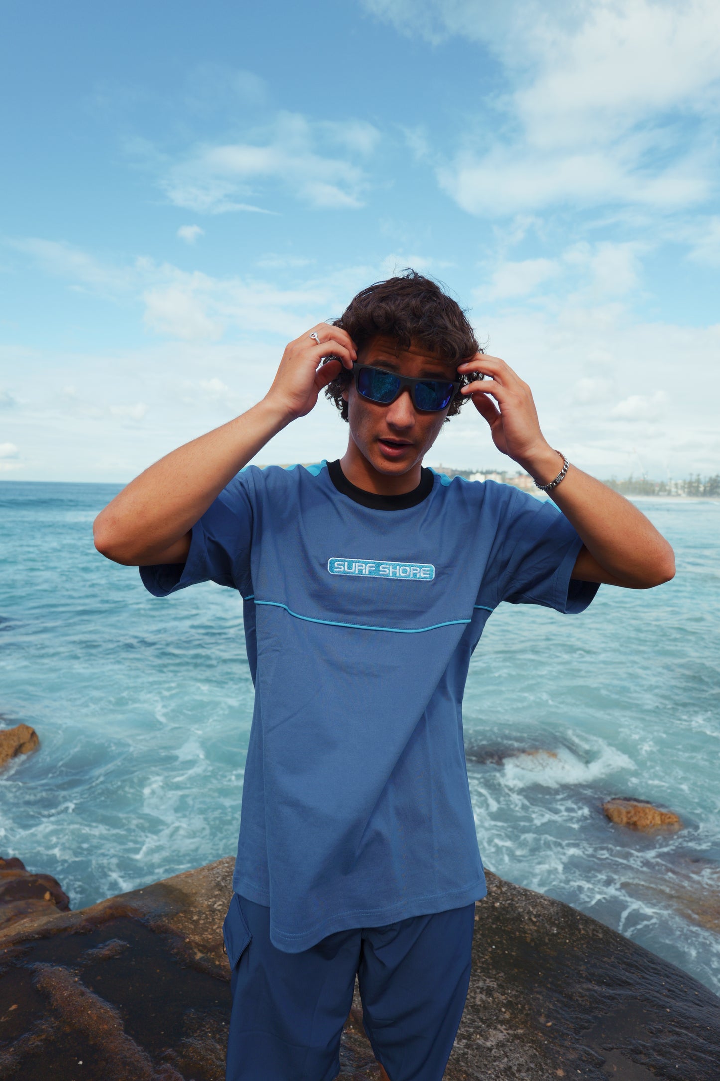 VHS Tee | Blue