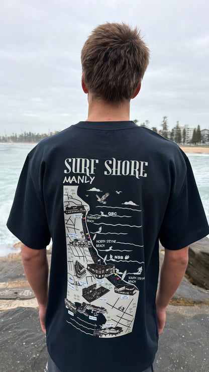 The Manly Tee | Navy