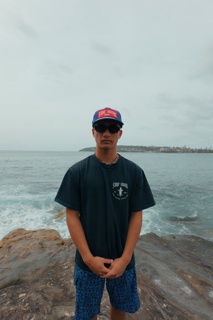 Embroidered Cord Cap