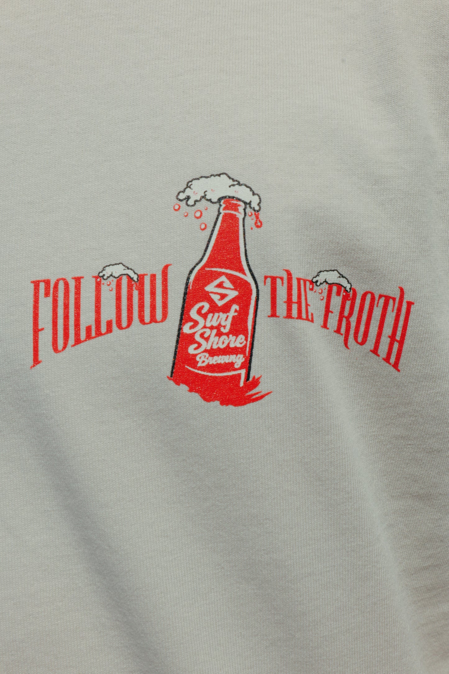 Follow the Froth Tee | Faded Bone