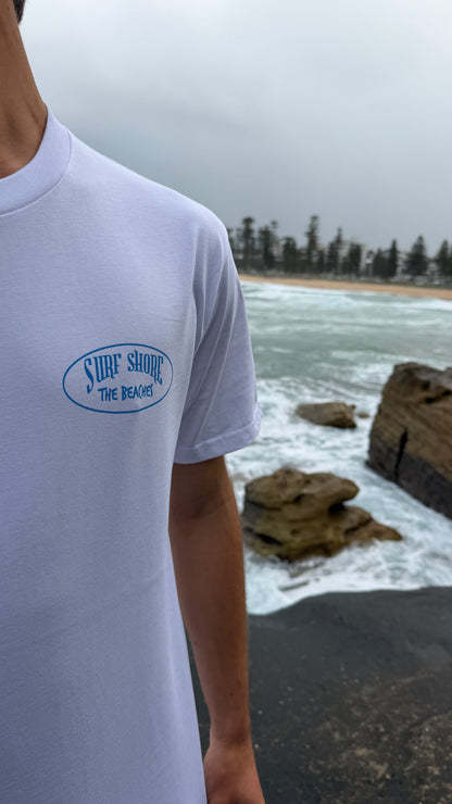 The Beaches Tee | White
