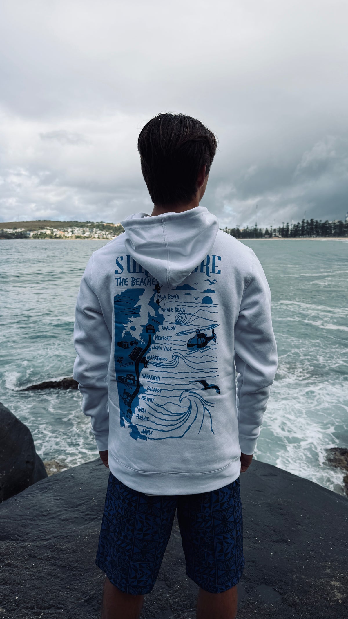 The Beaches Hoodie | White