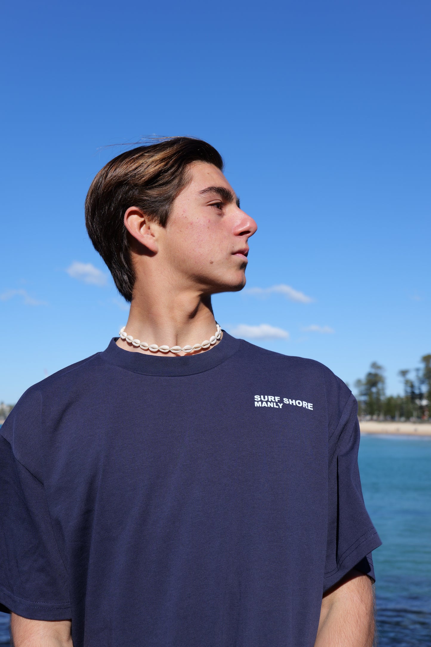 Heavy Tee | Midnight Blue