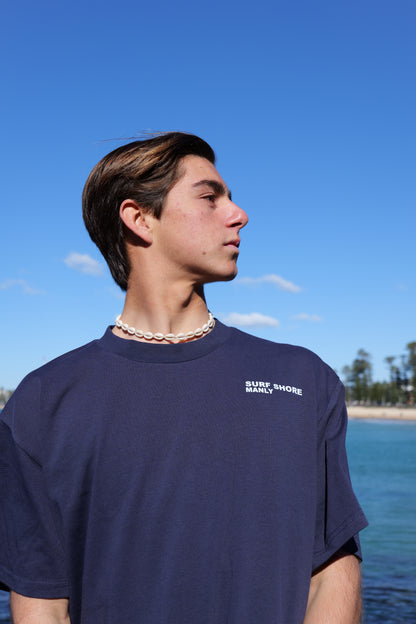 Heavy Tee | Midnight Blue