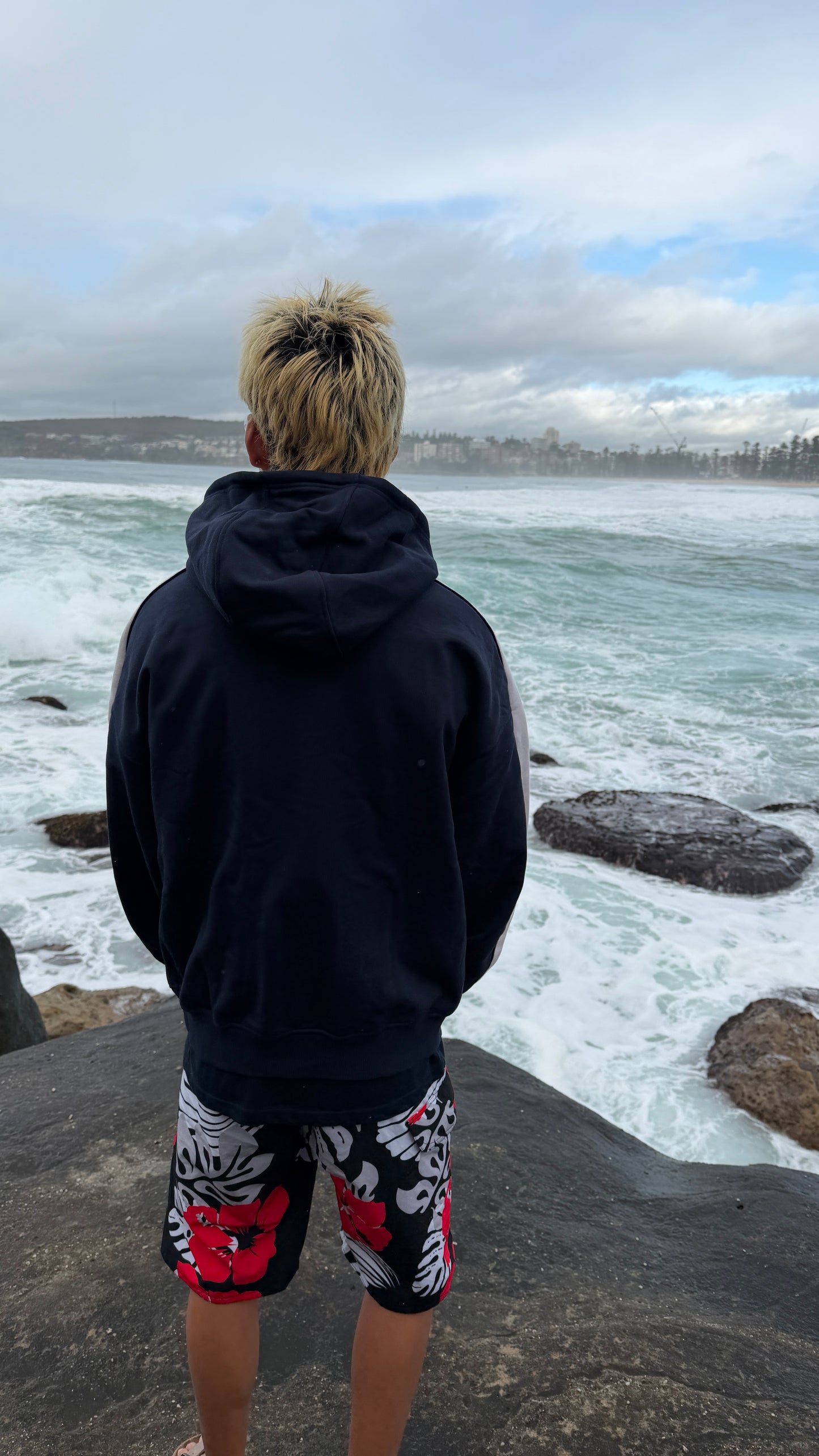 VHS Hoodie | Navy