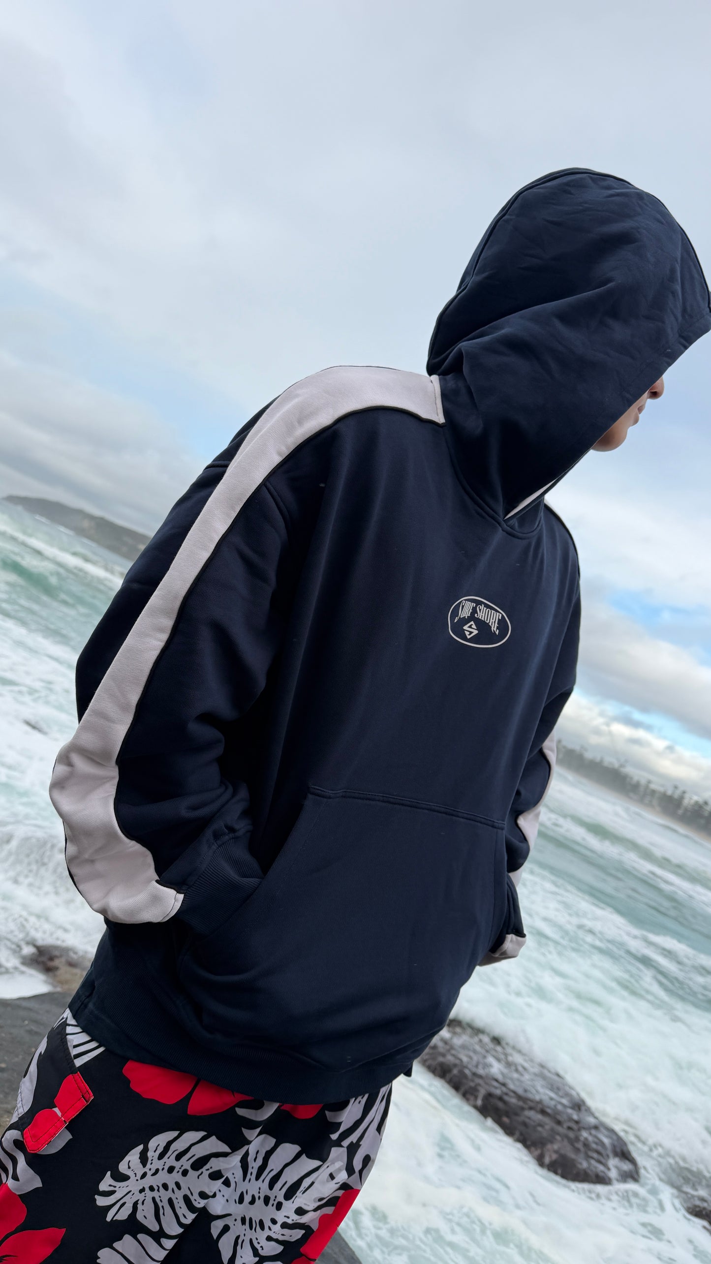 VHS Hoodie | Navy