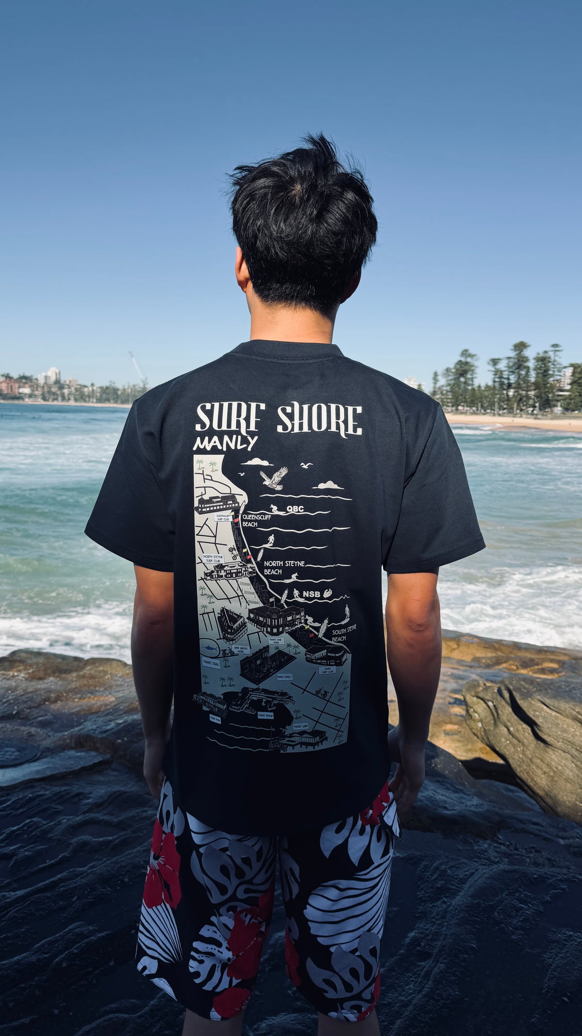 The Manly Tee | Navy