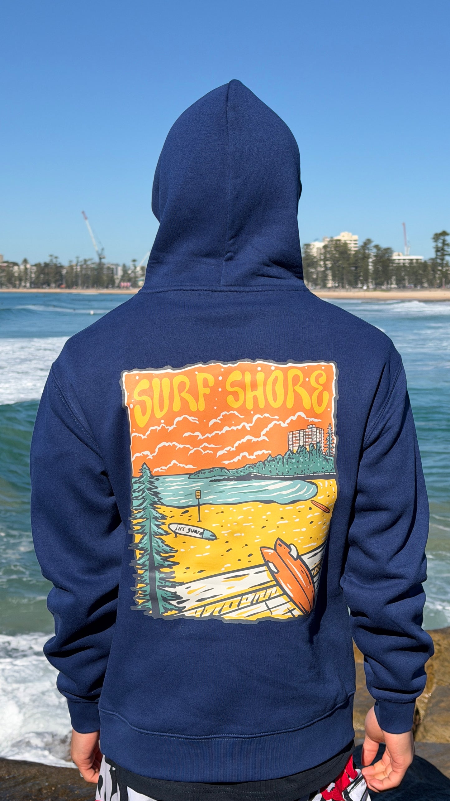 Heavy Manly Hoodie | Colbalt
