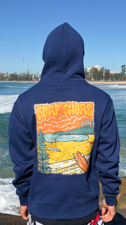 Heavy Manly Hoodie | Colbalt