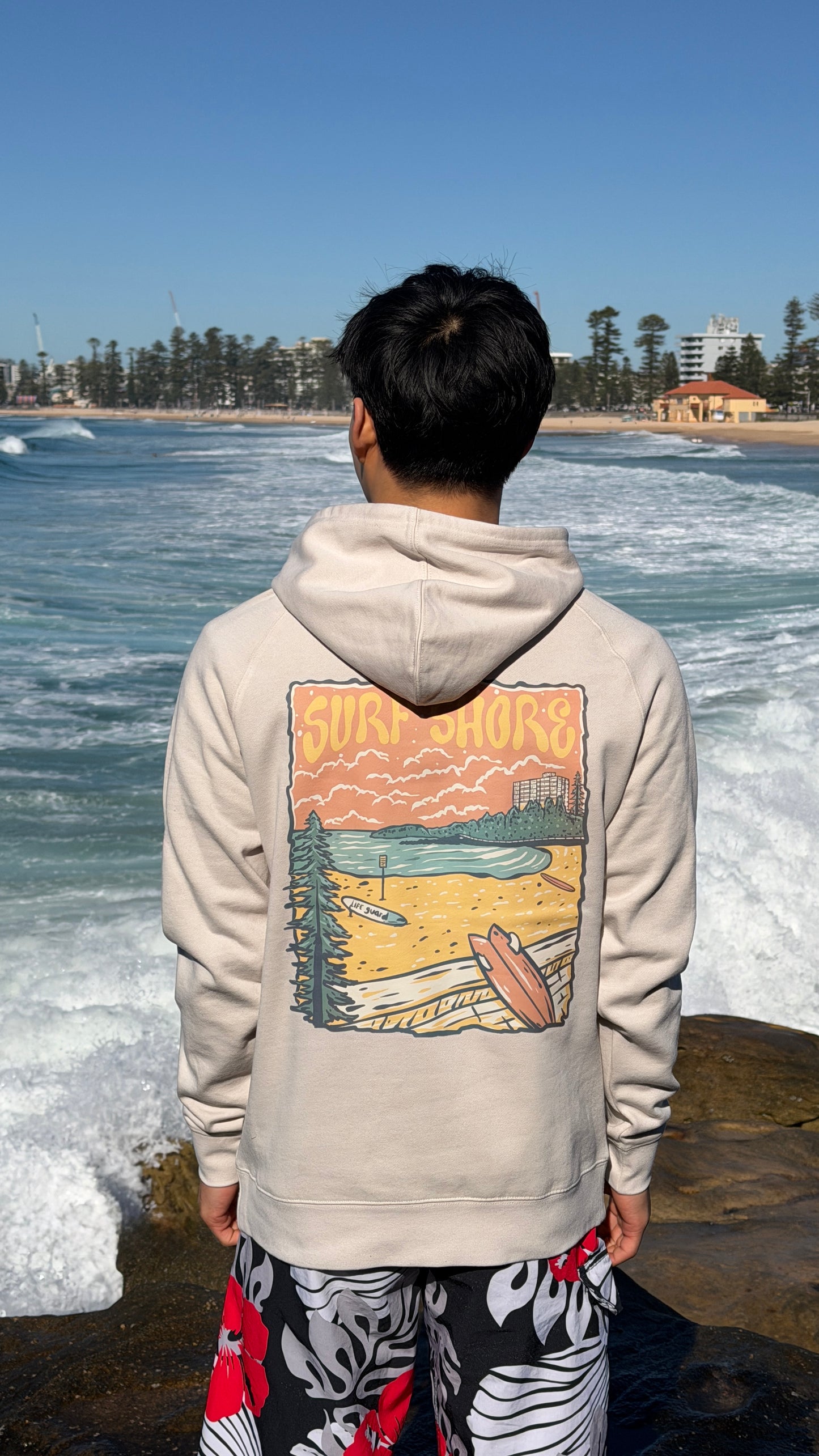 Manly Hoodie | Bone