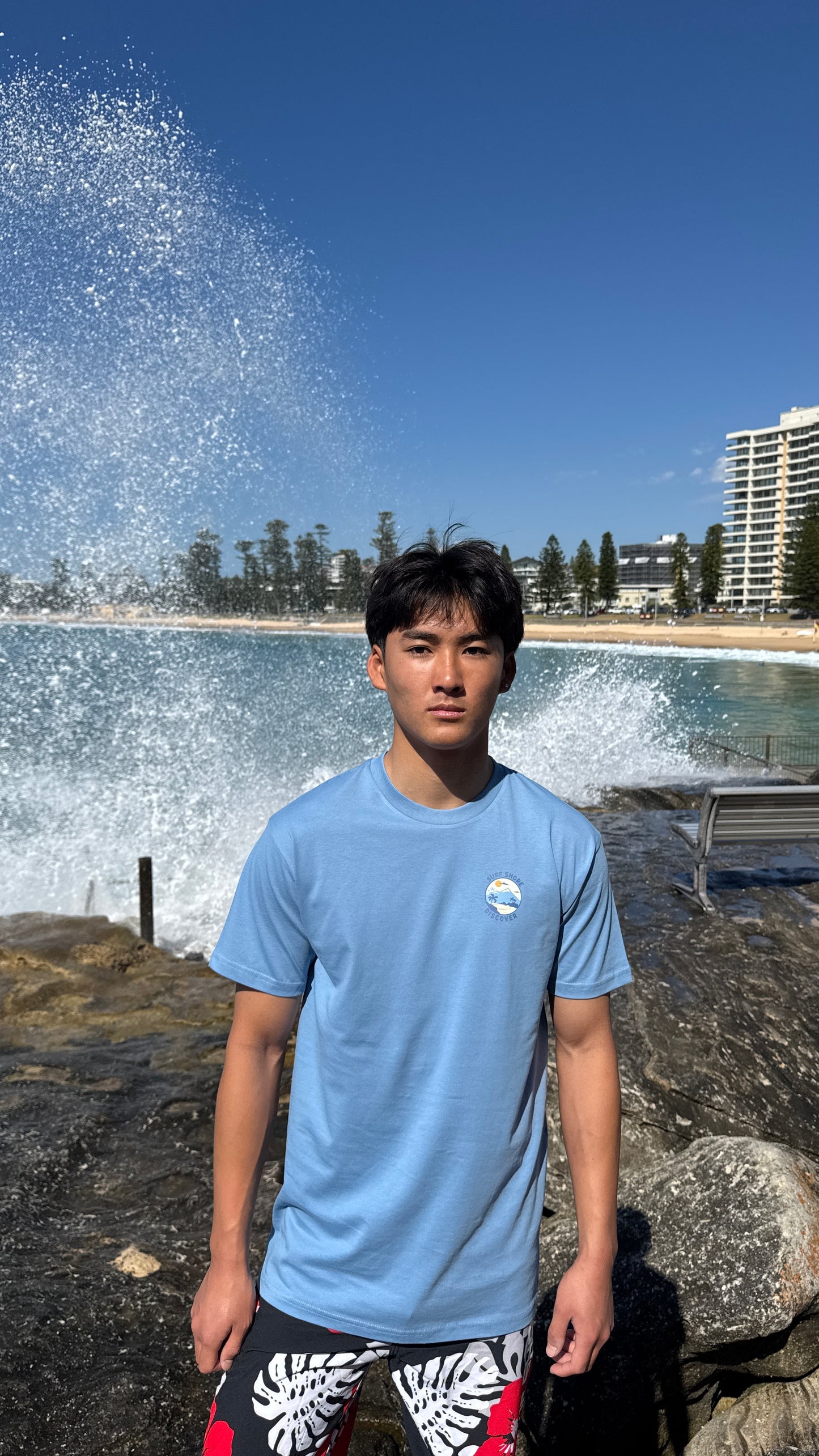 Discover T-Shirt | Light Blue