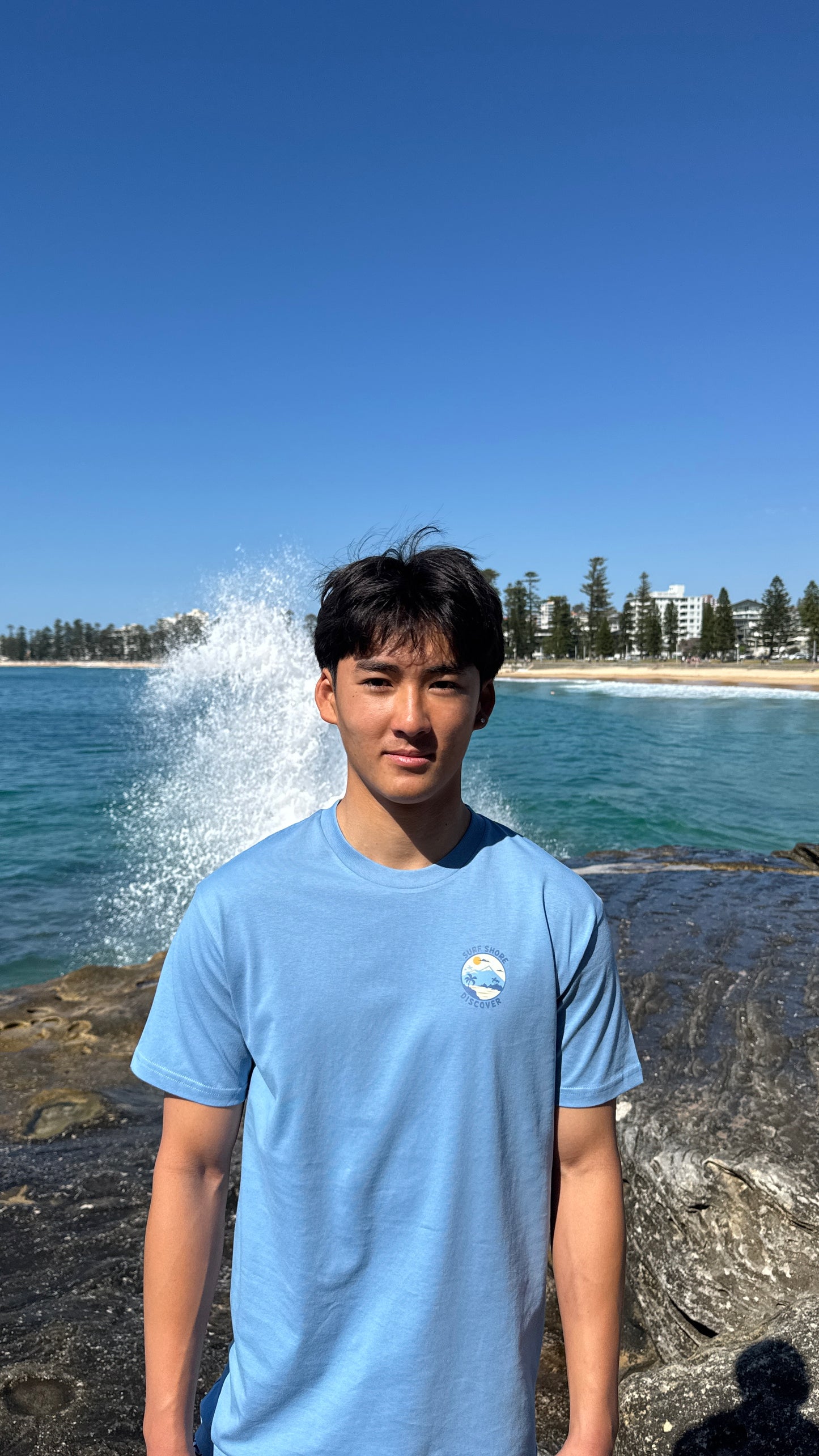 Discover T-Shirt | Light Blue