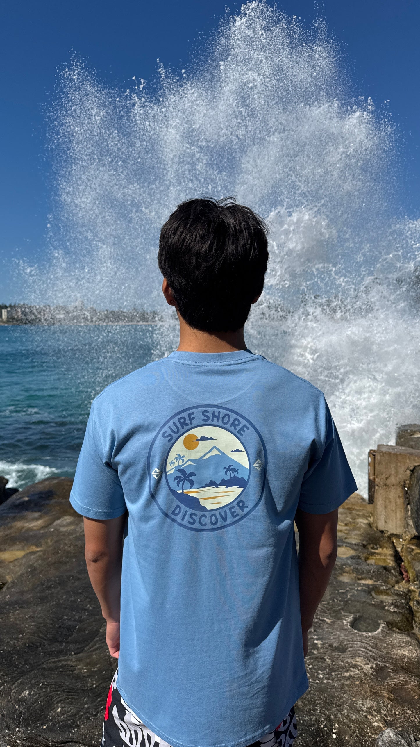 Discover T-Shirt | Light Blue