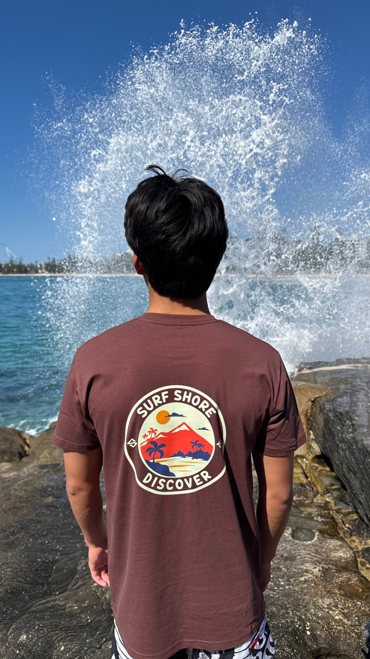 Discover T-Shirt | Chestnut