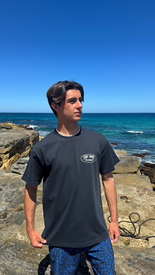 The Beaches Tee | Navy