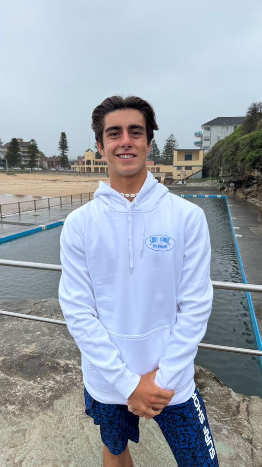 The Beaches Hoodie | White