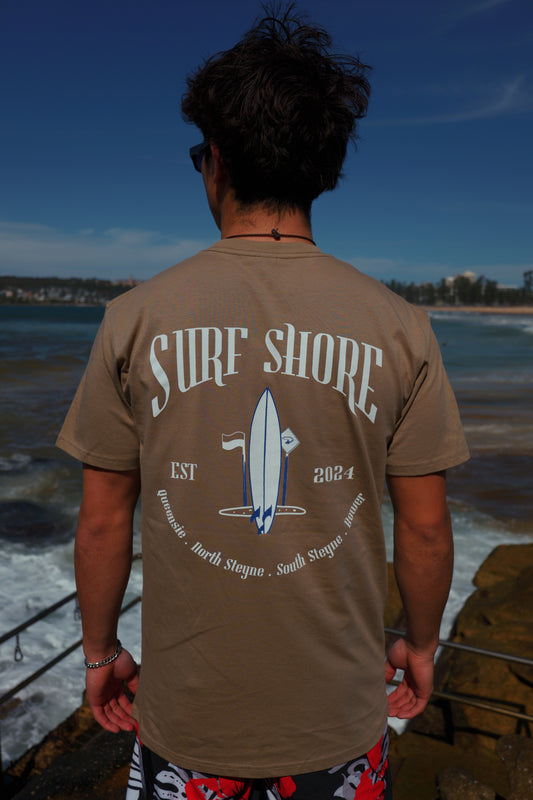 The Local Manly Tee (Sand)