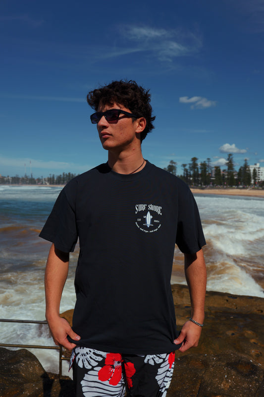 The Local Manly Tee (Navy)