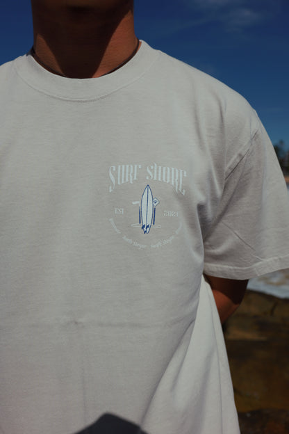 The Local Manly Tee (Faded Bone)
