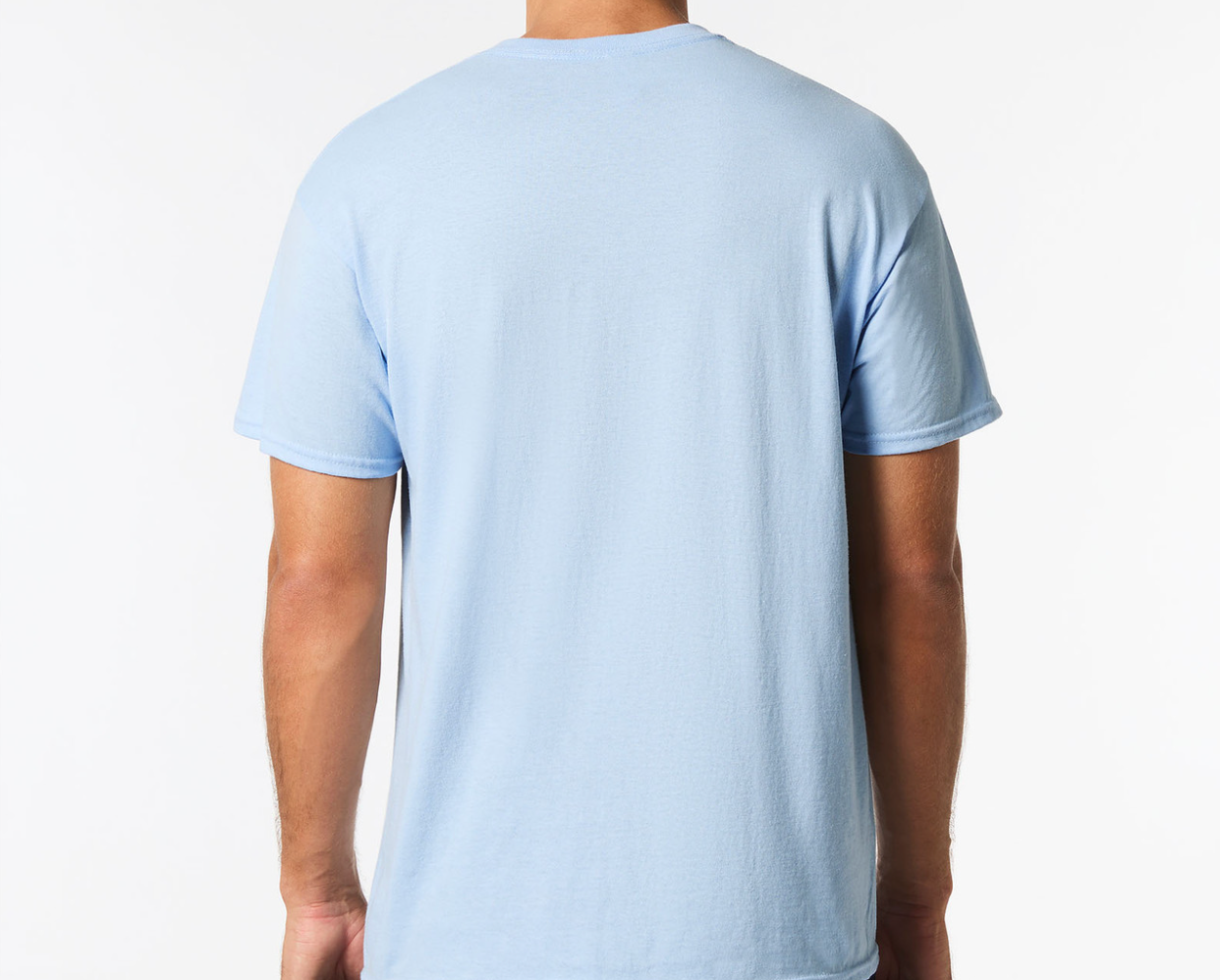 'Surf Shore' T-shirt (Light Blue)